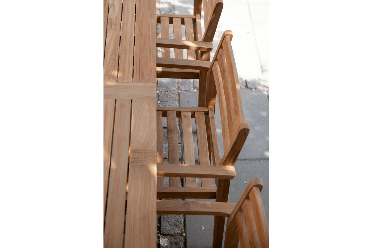 Oxford stol med armlæn