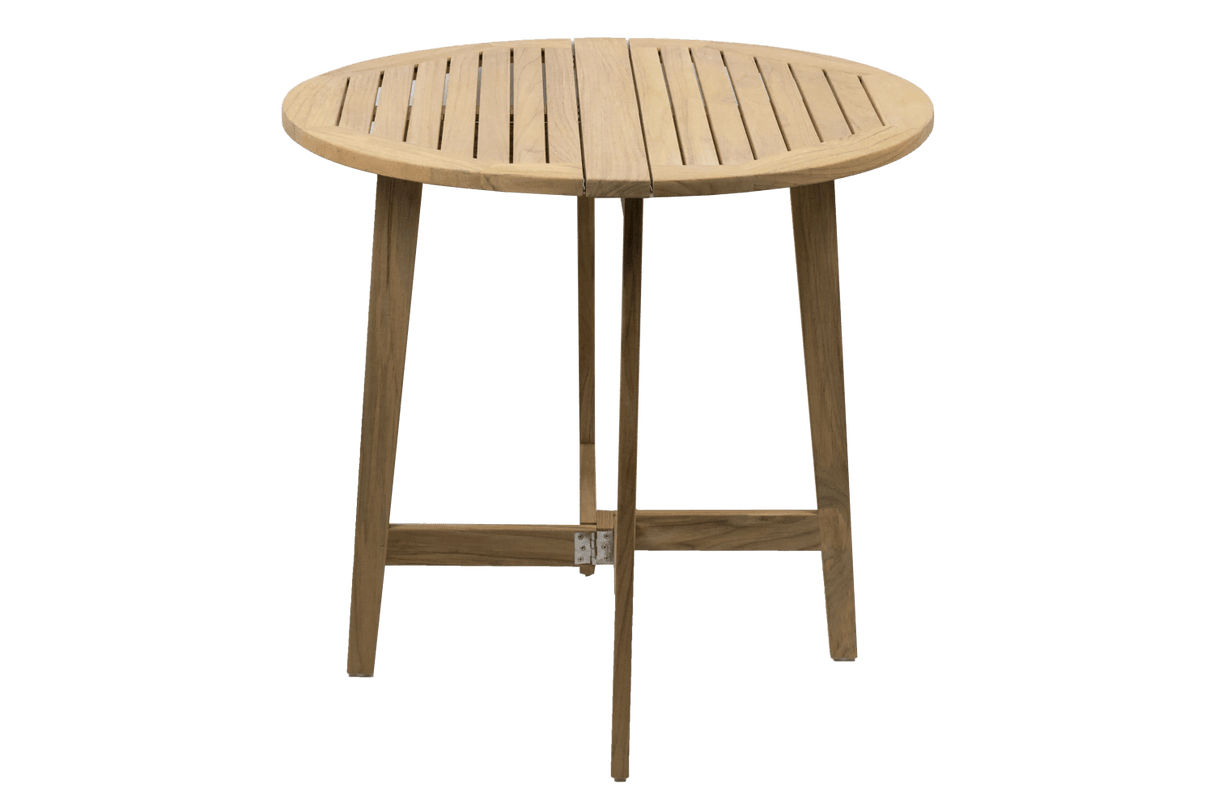 Clara teak gateleg bord Ø80 cm