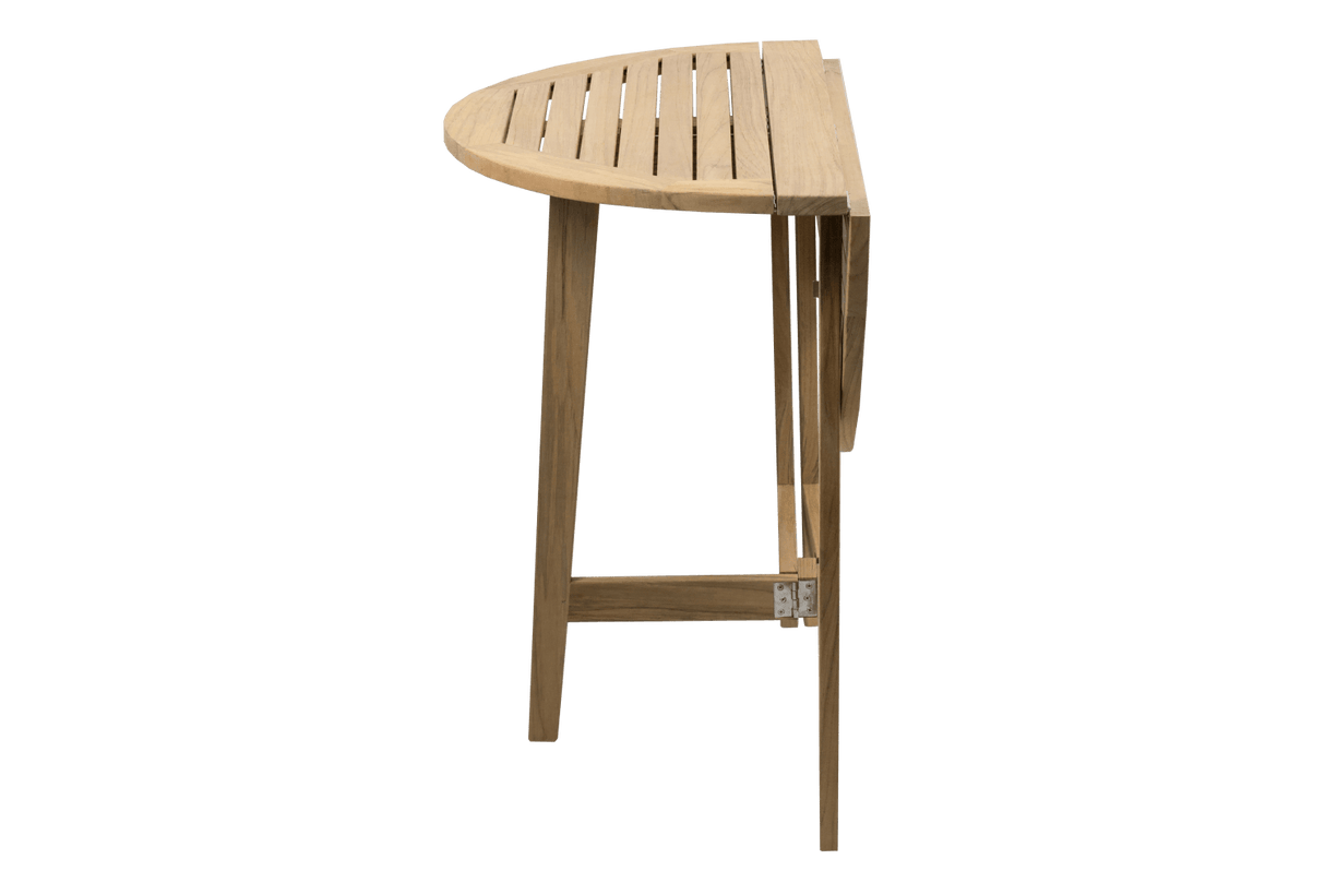 Clara teak gateleg bord Ø80 cm