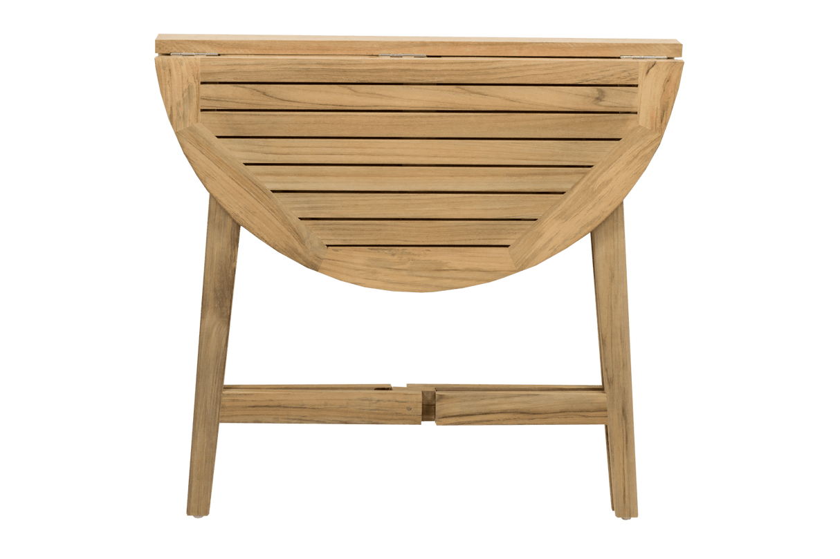Clara teak gateleg bord Ø80 cm