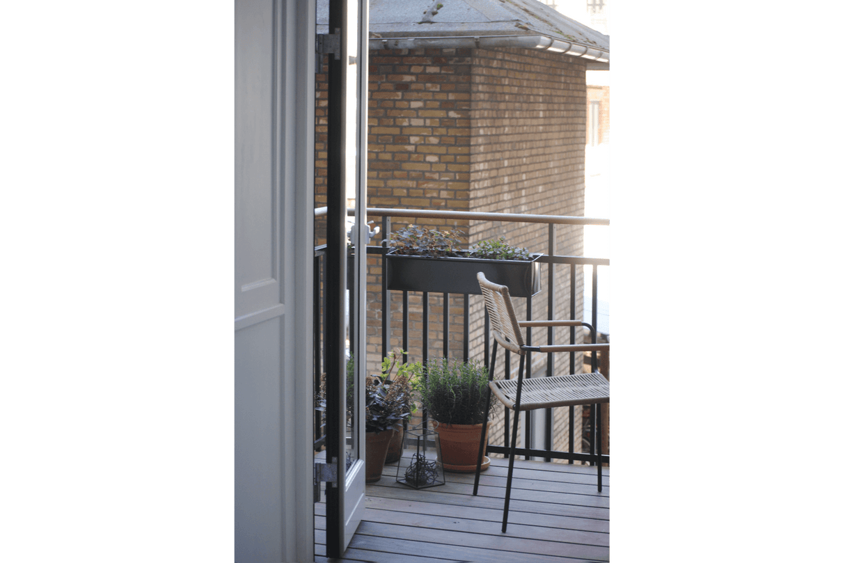 Esther mørkegrøn altankasse 40 / 60 / 80 cm