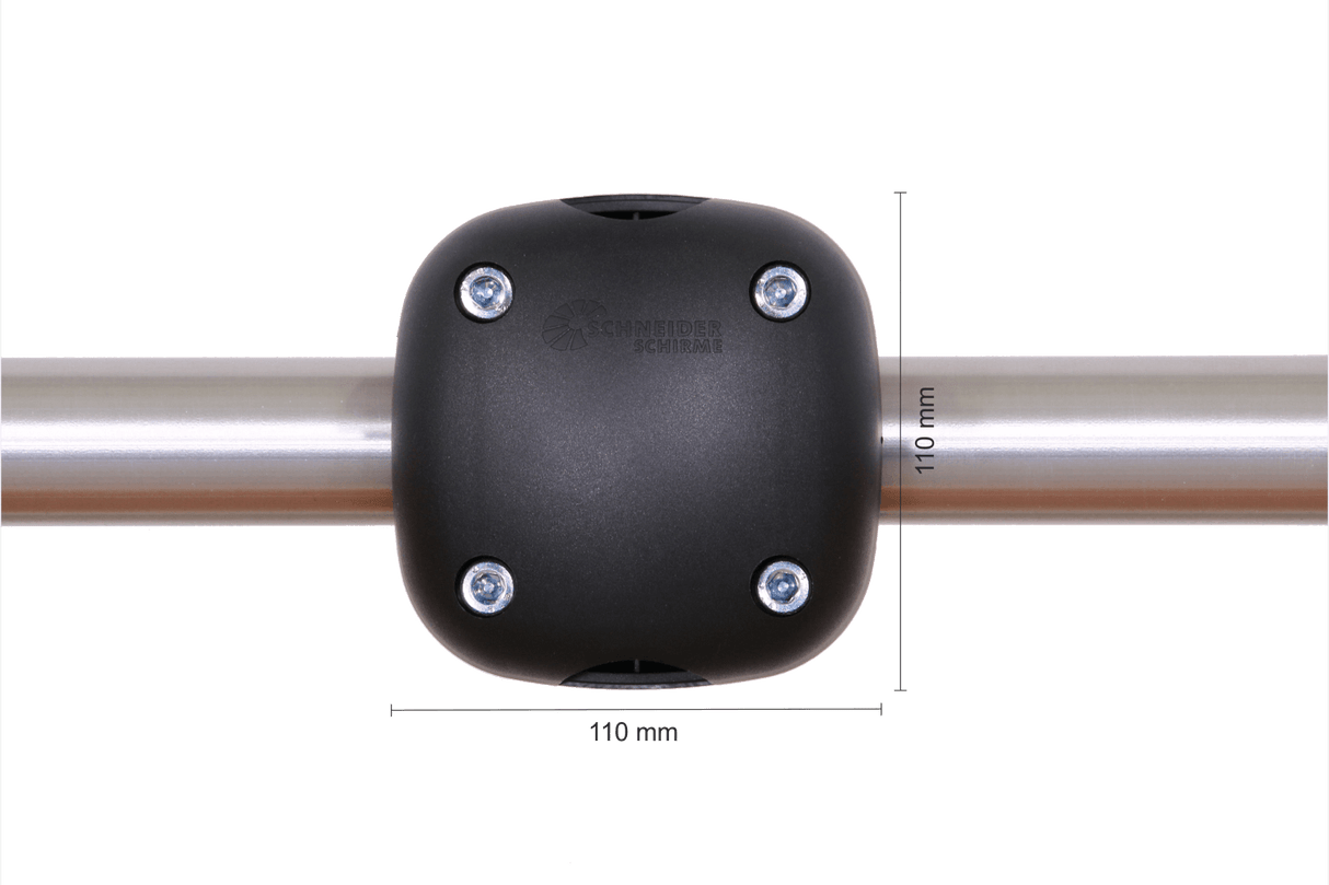 Foxi parasolbeslag til runde rør