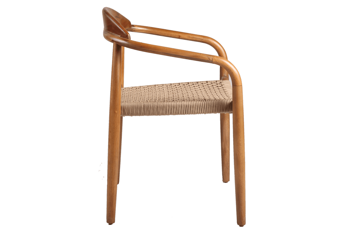 Javi stol med armlæn