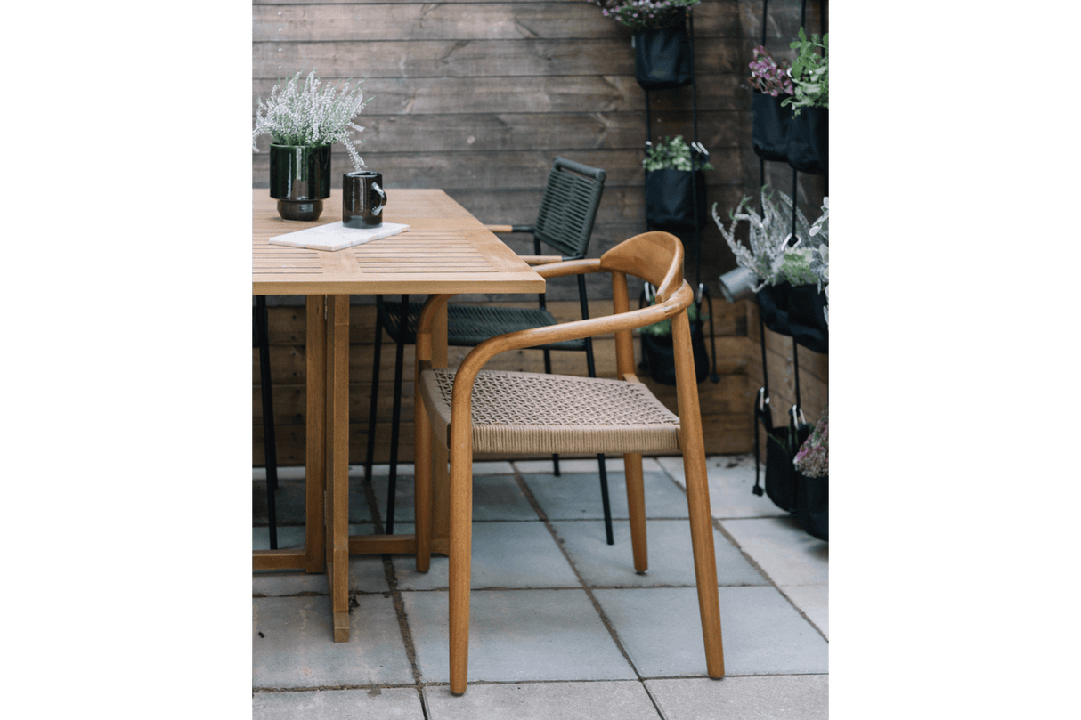 Javi stol med armlæn