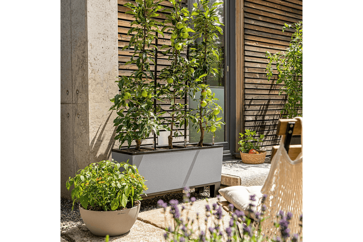 Trio stone afskærmnings plantekasse 100 cm