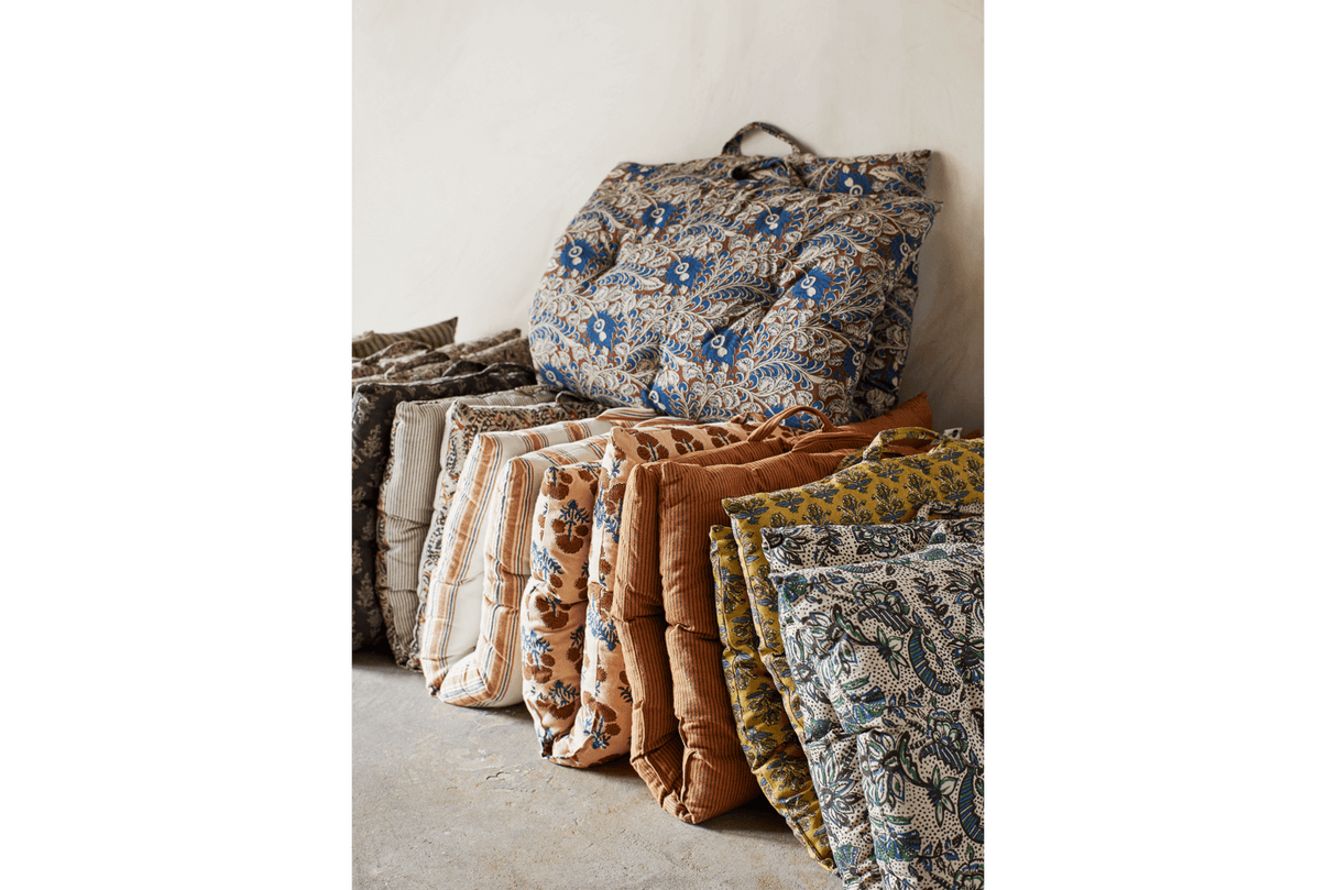 Bolster stribet madras 60 x 100 cm