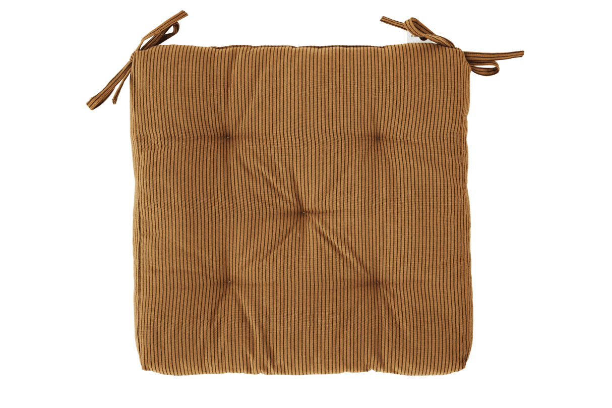 Nålestribet siddehynde 45 x 45 cm