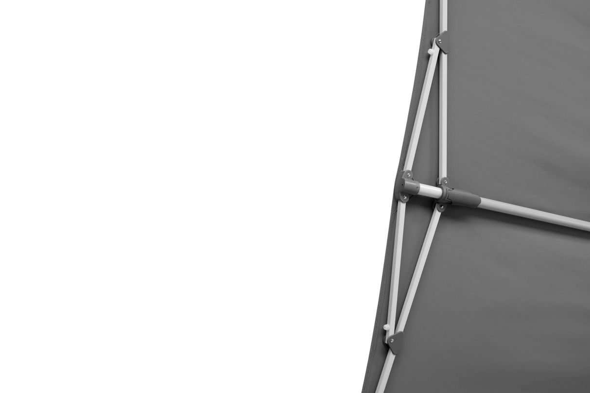 Novara ensfarvet parasol 190 x 140 cm