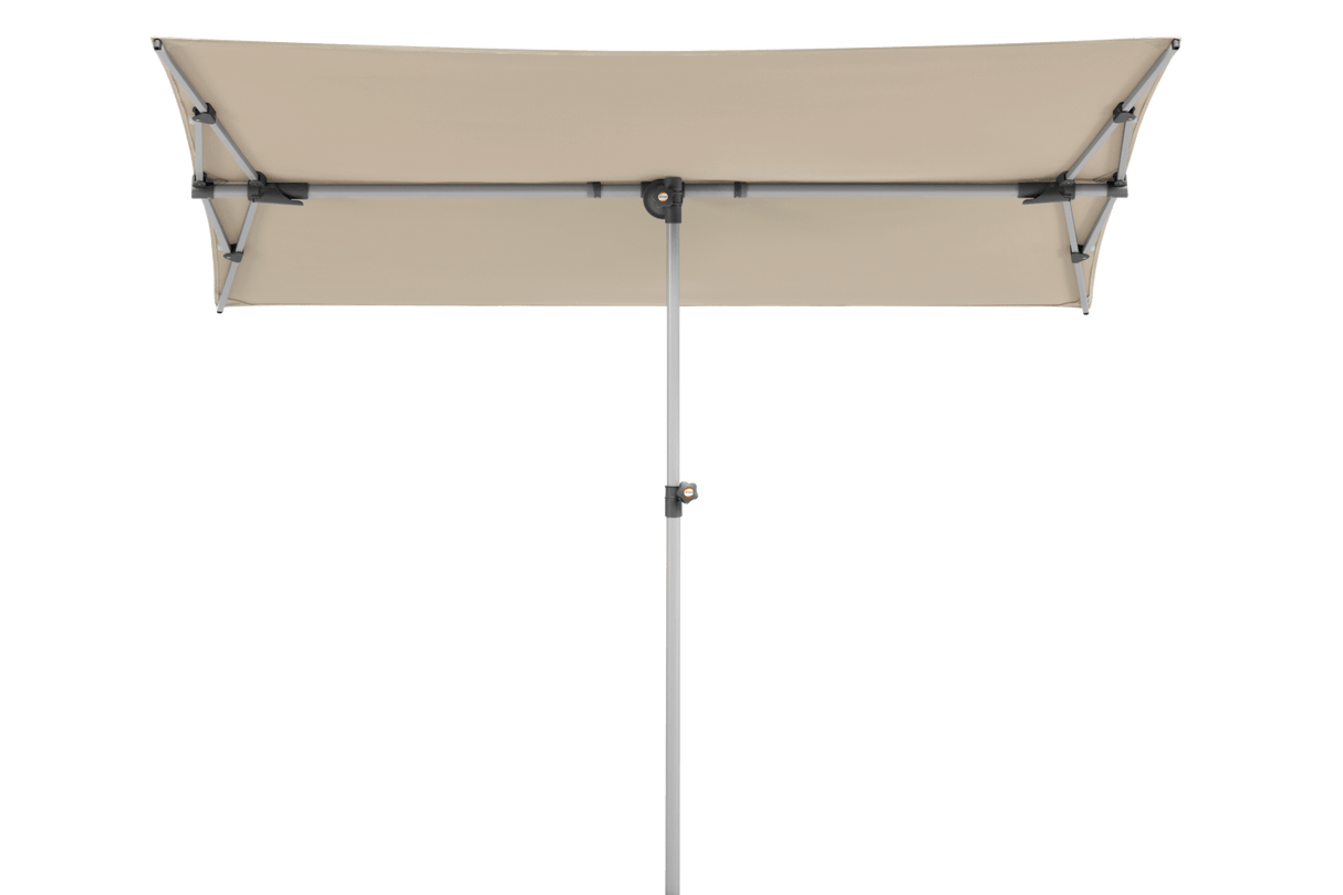 Novara ensfarvet parasol 190 x 140 cm