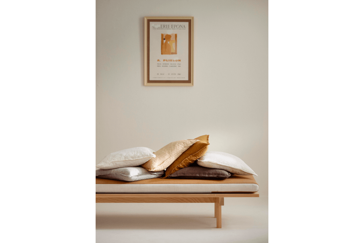 Pudebetræk i hør 50 x 50 cm