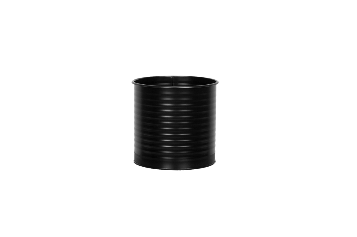Rut Rillo sort plantekasse til gitter Ø14 / Ø17 cm