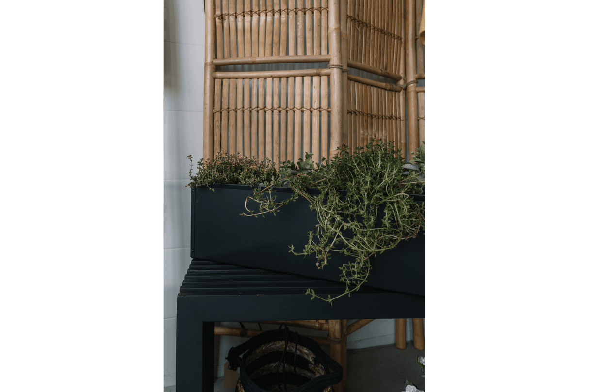 Sofie sort altankasse u/ophæng 60 / 80 cm