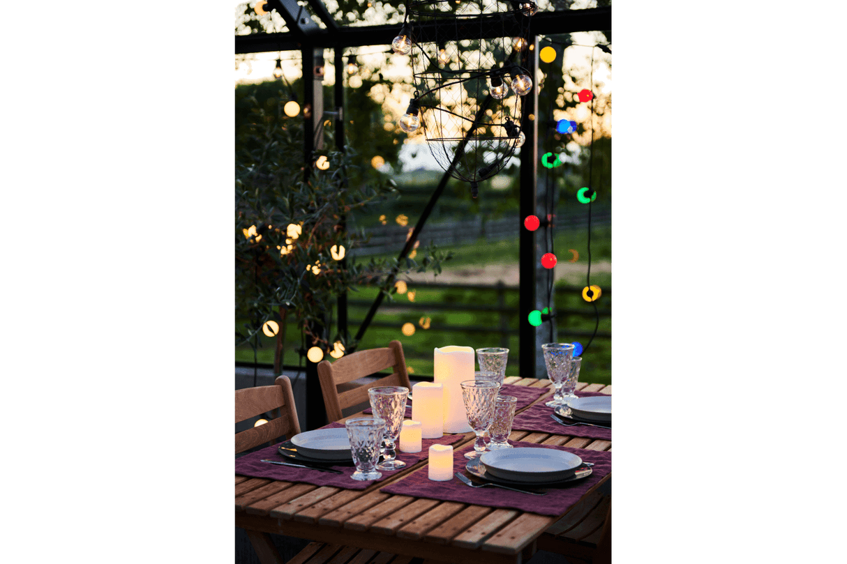 Storm LED lys 2 stk Ø5 cm