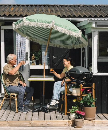 Et personligt frirum i det grønne: May Siljas makeover af kolonihaveterrassen