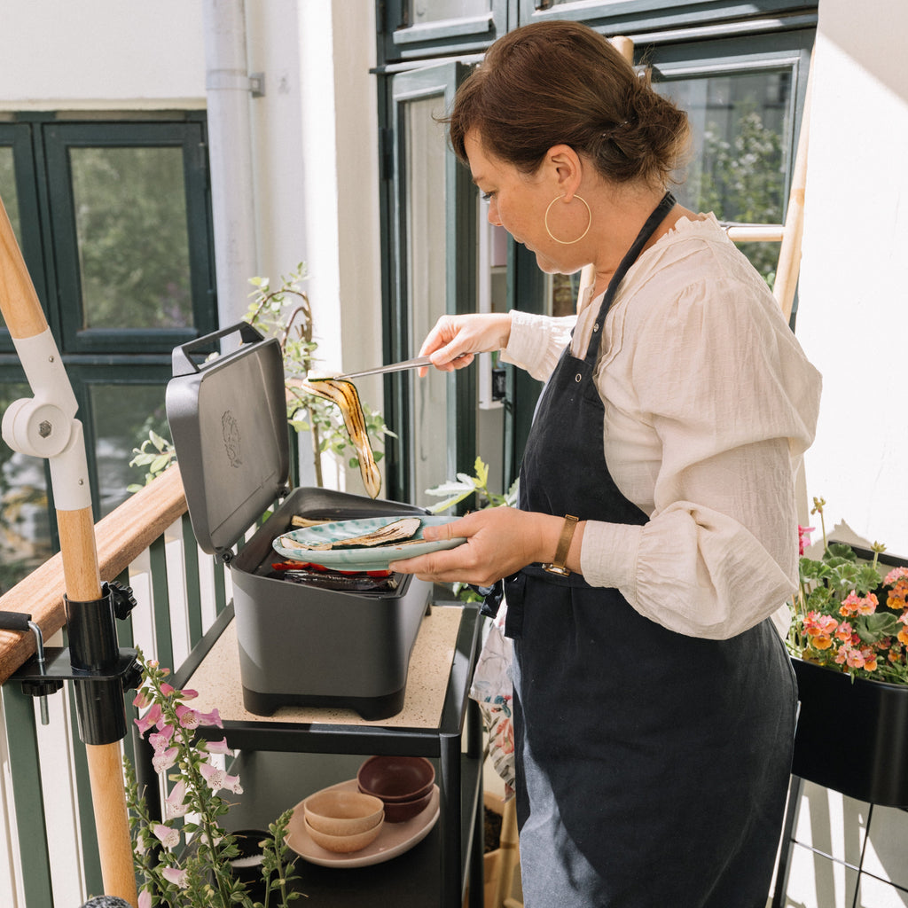 Louisa Lorangs opskrift på grillede grøntsager med chimichurri 