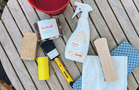 Spring Cleaning på altanen? Gør dine teakmøbler forårsklar