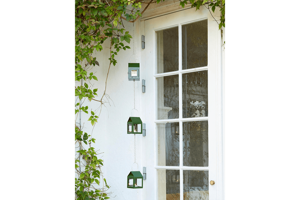 A2 living 3 lanterner på stålkæde