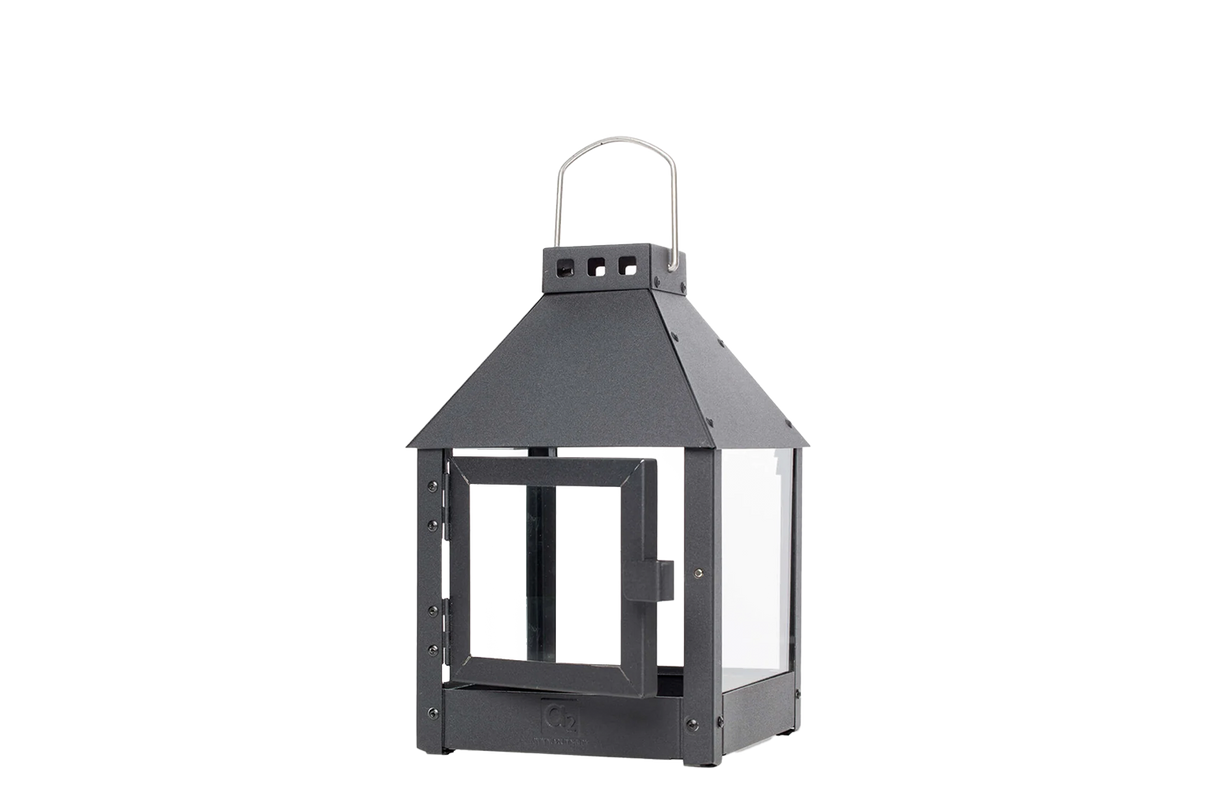 A2 living galvaniseret jern lanterne 17 x 27,5 cm