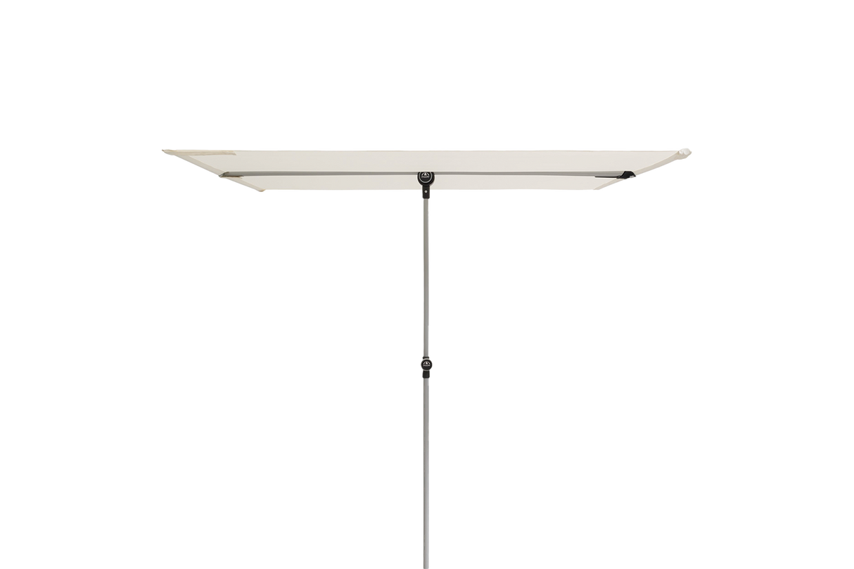 Active ensfarvet parasol 180 x 130 cm