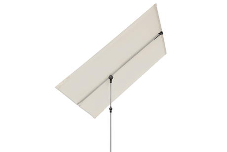 Active ensfarvet parasol 180 x 130 cm