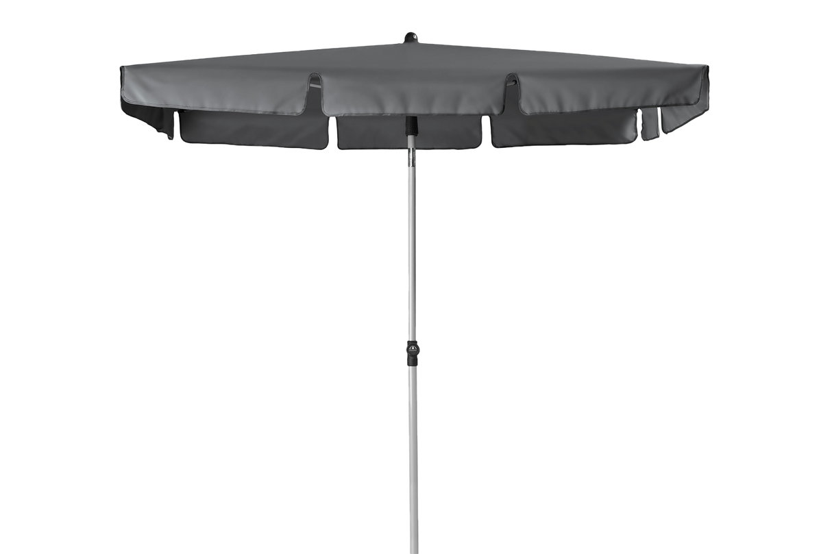 Active rektangulær parasol med knæk 180 x 120 cm