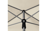 Active rektangulær parasol med knæk 180 x 120 cm