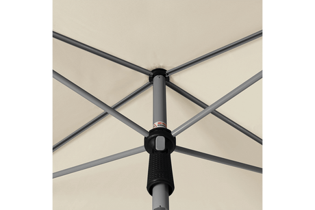 Active rektangulær parasol med knæk 180 x 120 cm