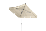 Active rektangulær parasol med knæk 180 x 120 cm