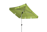 Active rektangulær parasol med knæk 180 x 120 cm