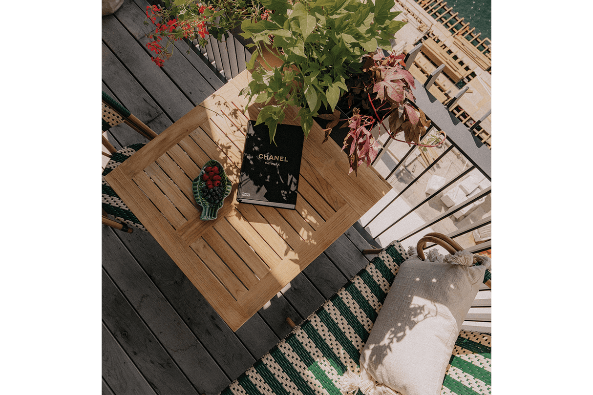 Alberte teak gateleg bord 130 x 70 cm