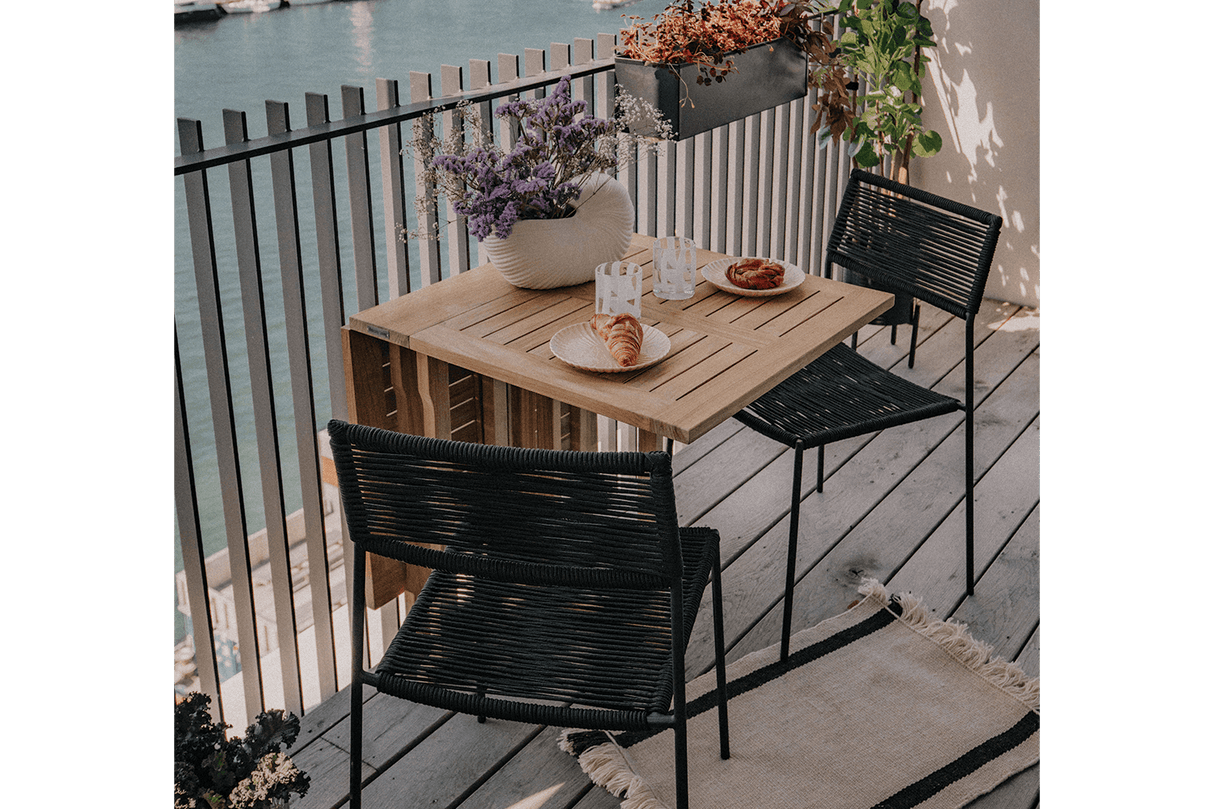 Alberte teak gateleg bord 130 x 70 cm