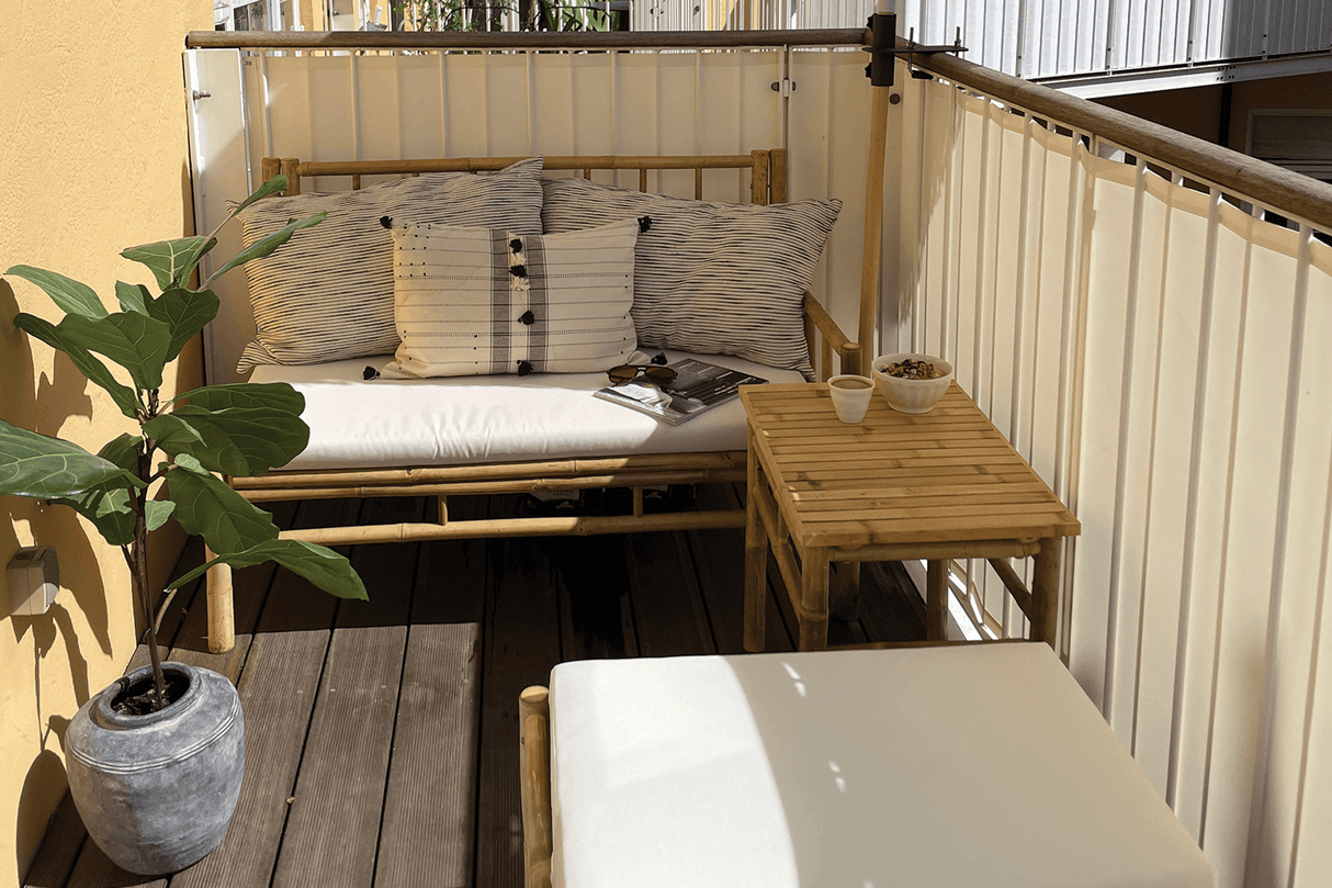 Altansejl efter dine mål - Stof med 10 års garanti