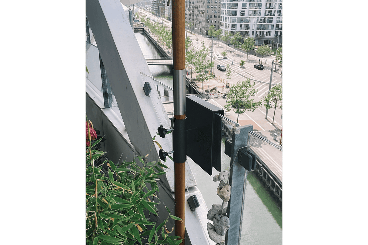 Bram parasolbeslag til glasaltaner