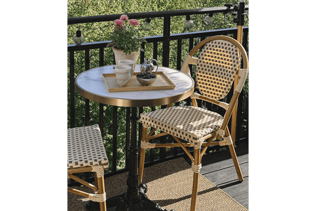 Madeleine sintered stone cafébord Ø60 cm