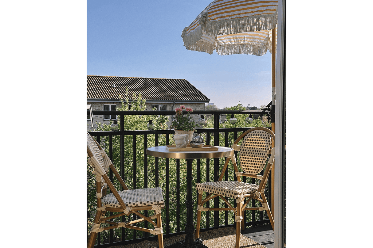 Colette fransk flet caféstol