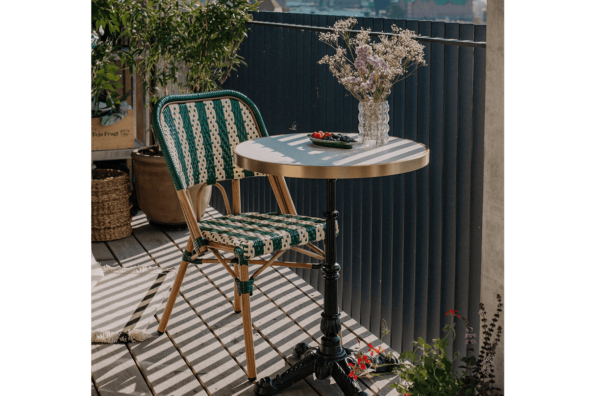 Eloise fransk flet caféstol