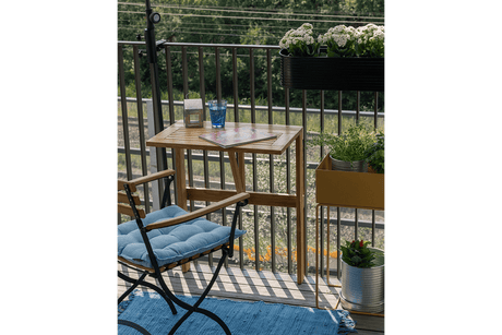 Evi teak klapbord 60 x 40 cm