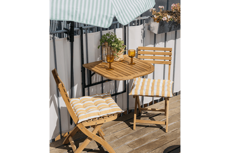 Ida teak hængebord 60 x 60 cm