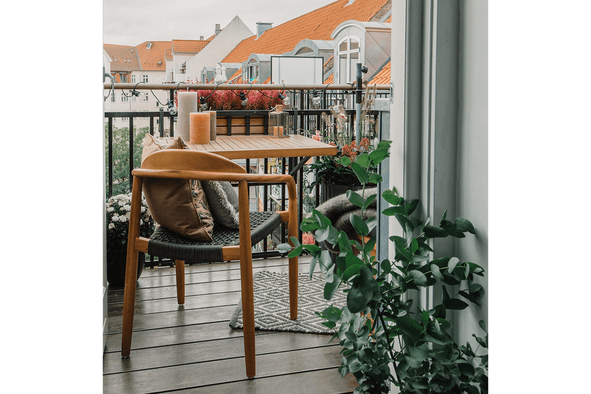 Javi stol med armlæn