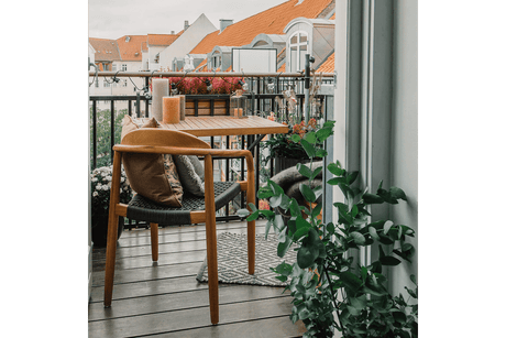 Javi stol med armlæn