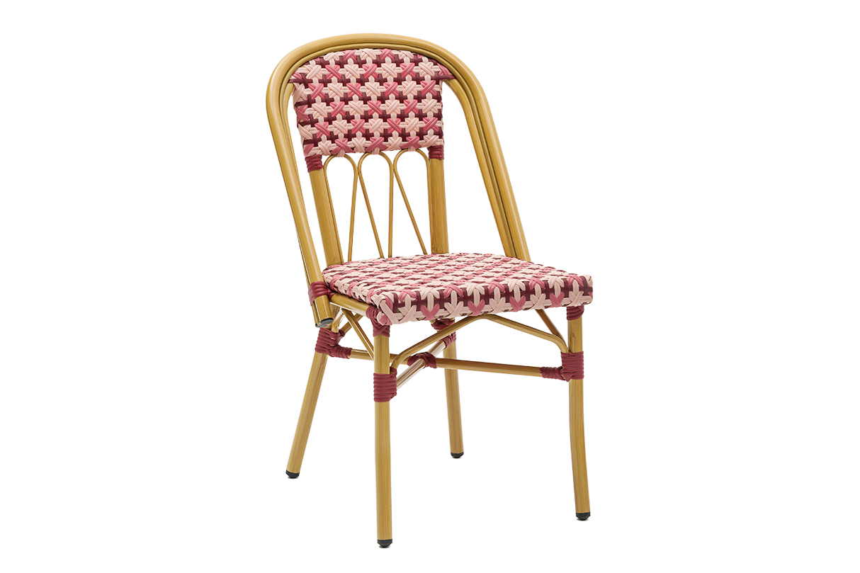 Lilou fransk flet caféstol