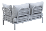 Luna aluminium loungesofa