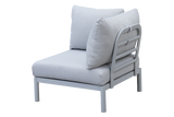Luna aluminium loungesofa - Hjørne