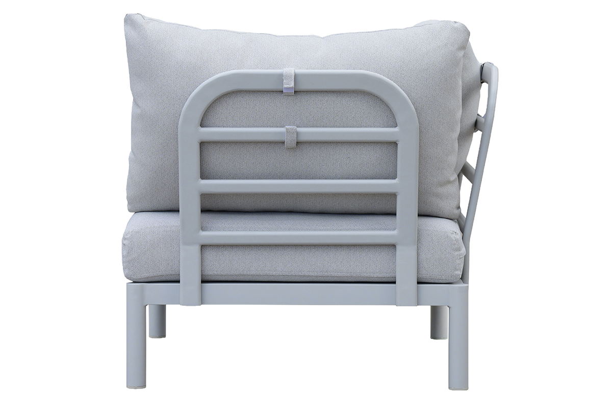 Luna aluminium loungesofa - Hjørne