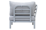 Luna aluminium loungesofa - Hjørne