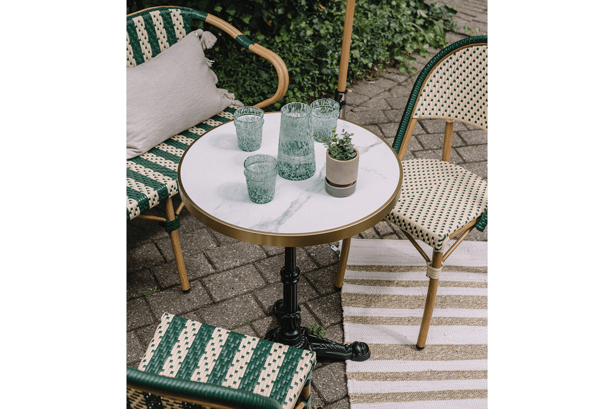 Margot HPL bordplade cafébord Ø60 cm