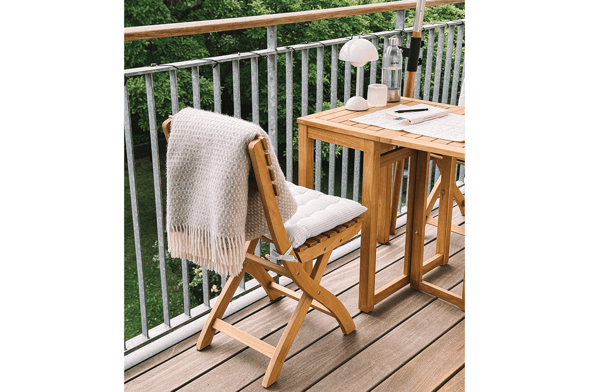 Hannah teak foldestol