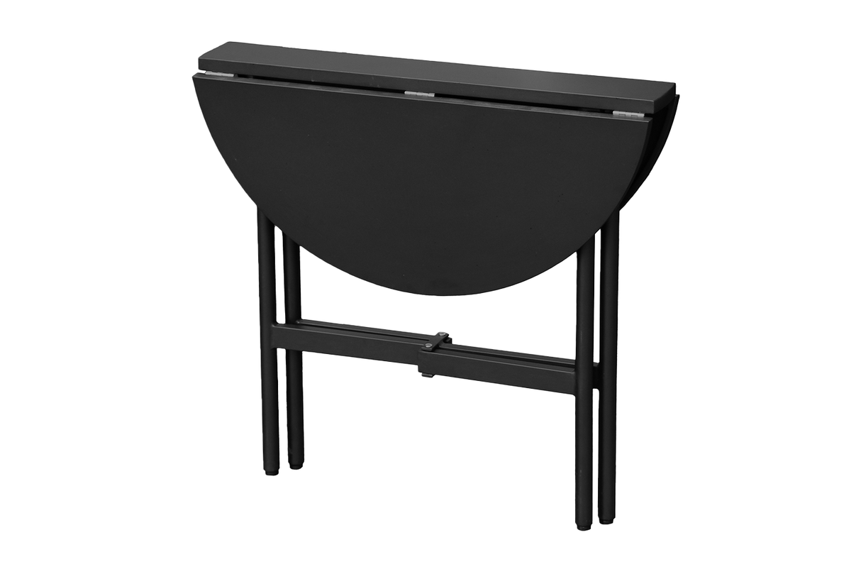 Clara metal gateleg bord Ø80 cm