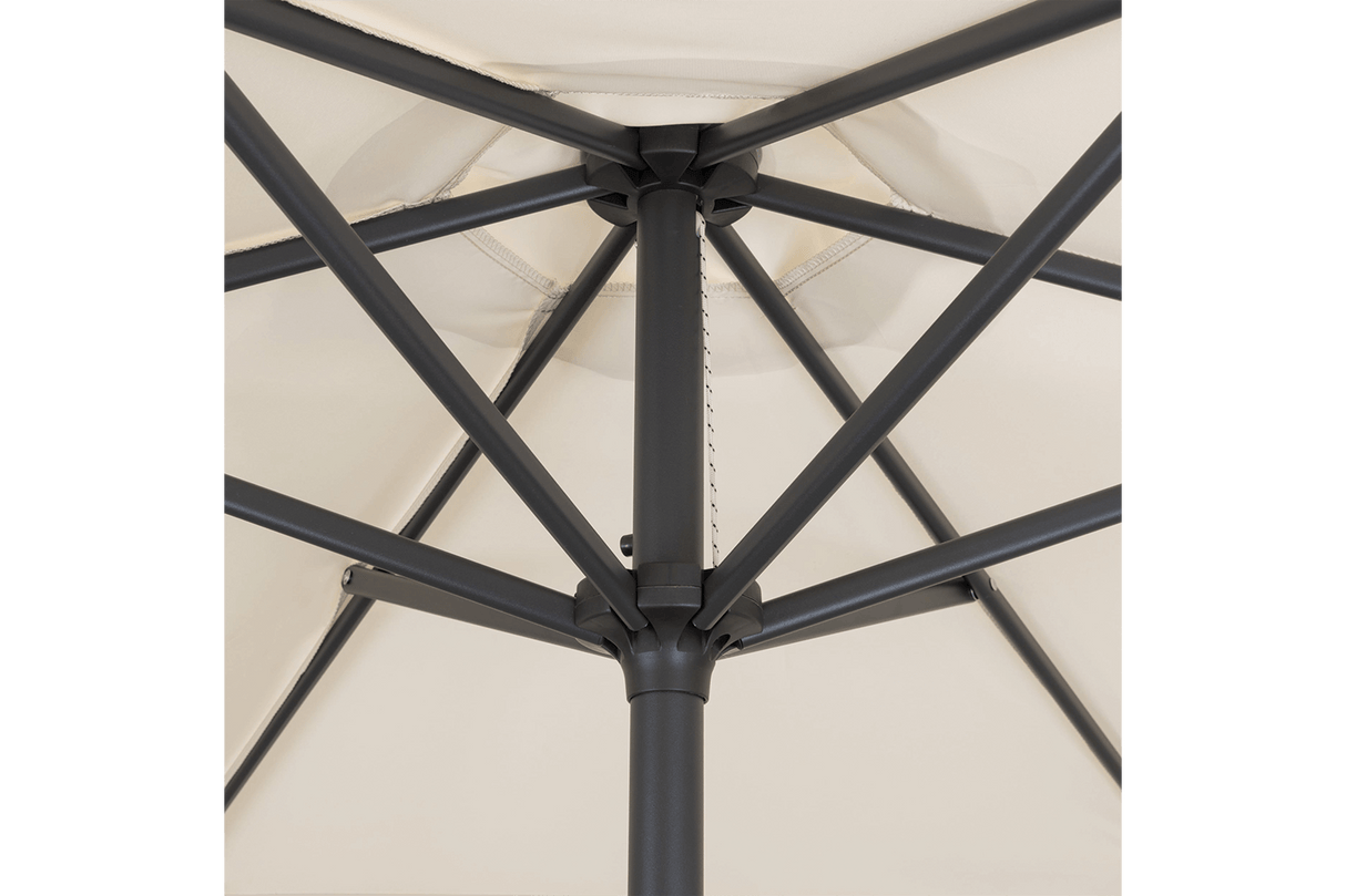 Neo parasol med knæk Ø180 cm