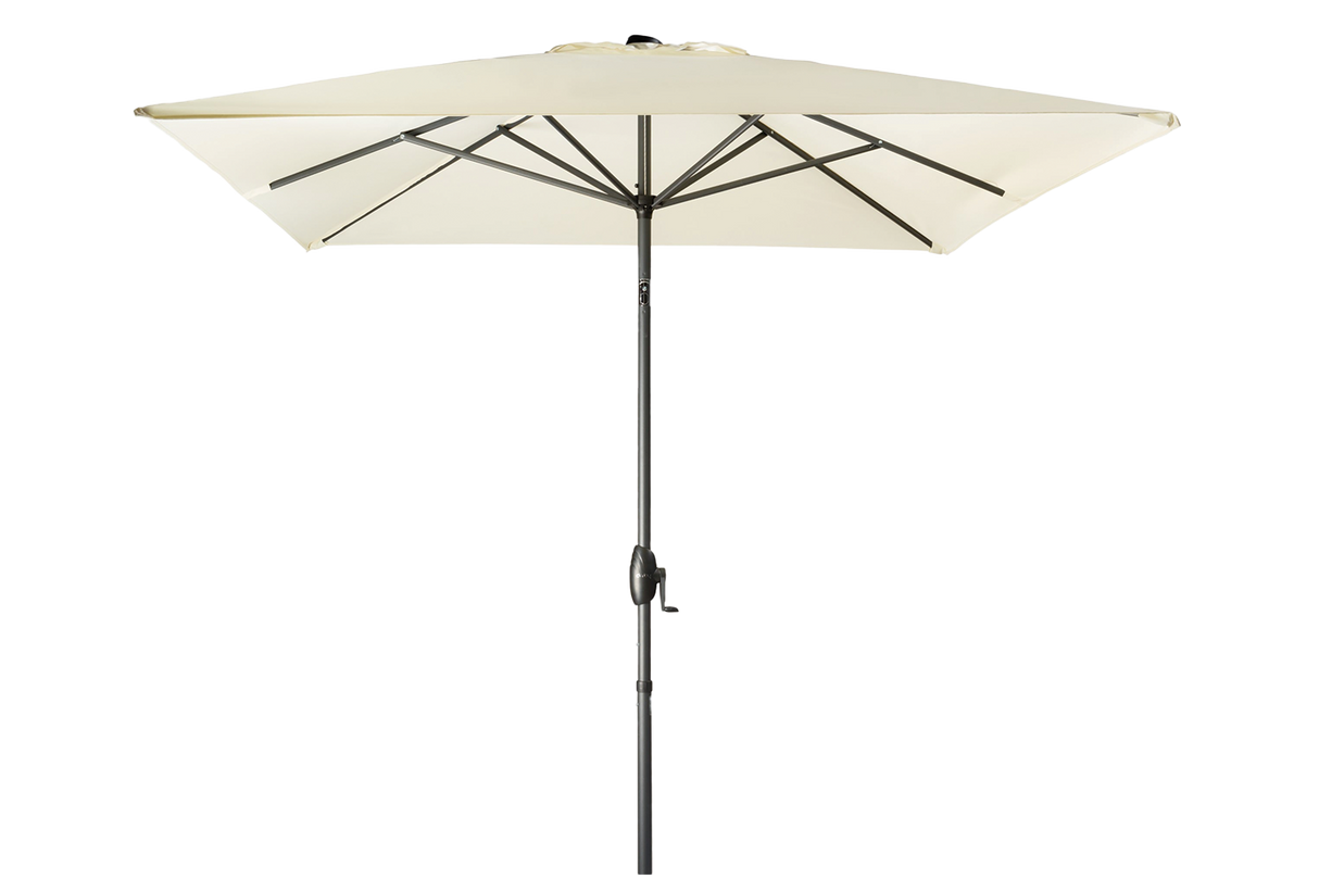 Neo parasol med knæk 250 x 200 cm